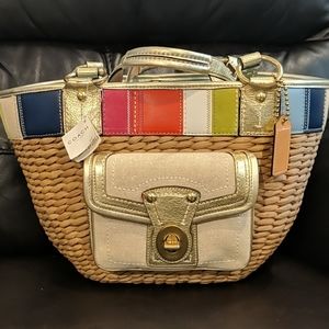 Coach legacy hand bag